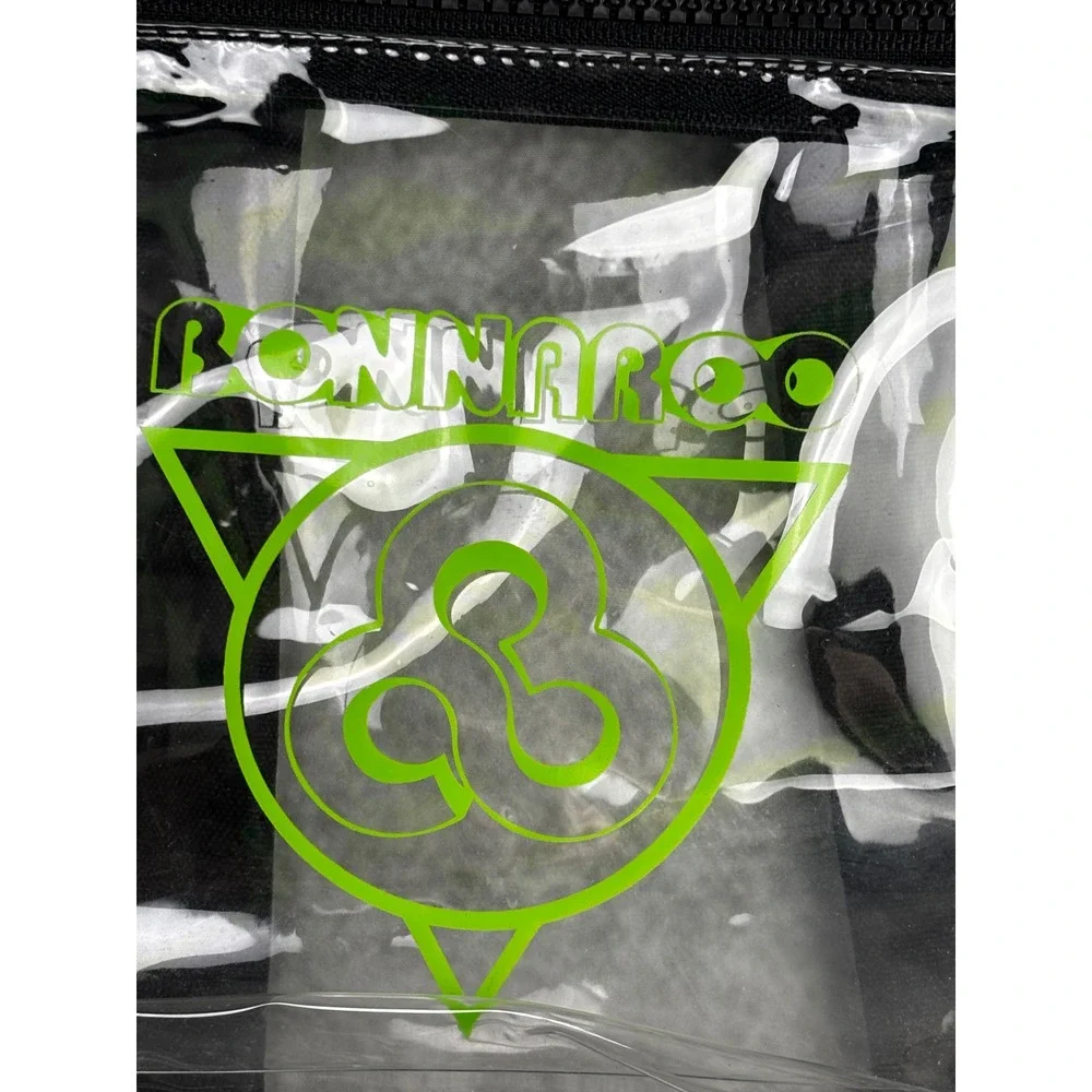 Bonaroo Music Festival Clear Plastic Backpack 2019 Merch Approved Unisex Bag
